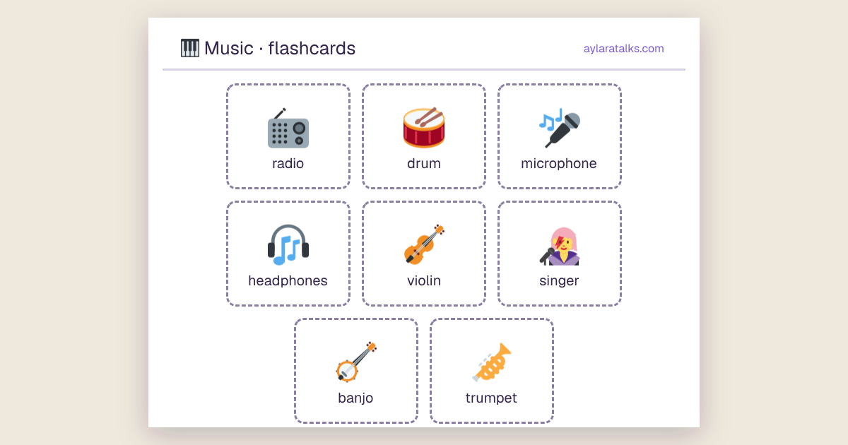 Music · Flashcards