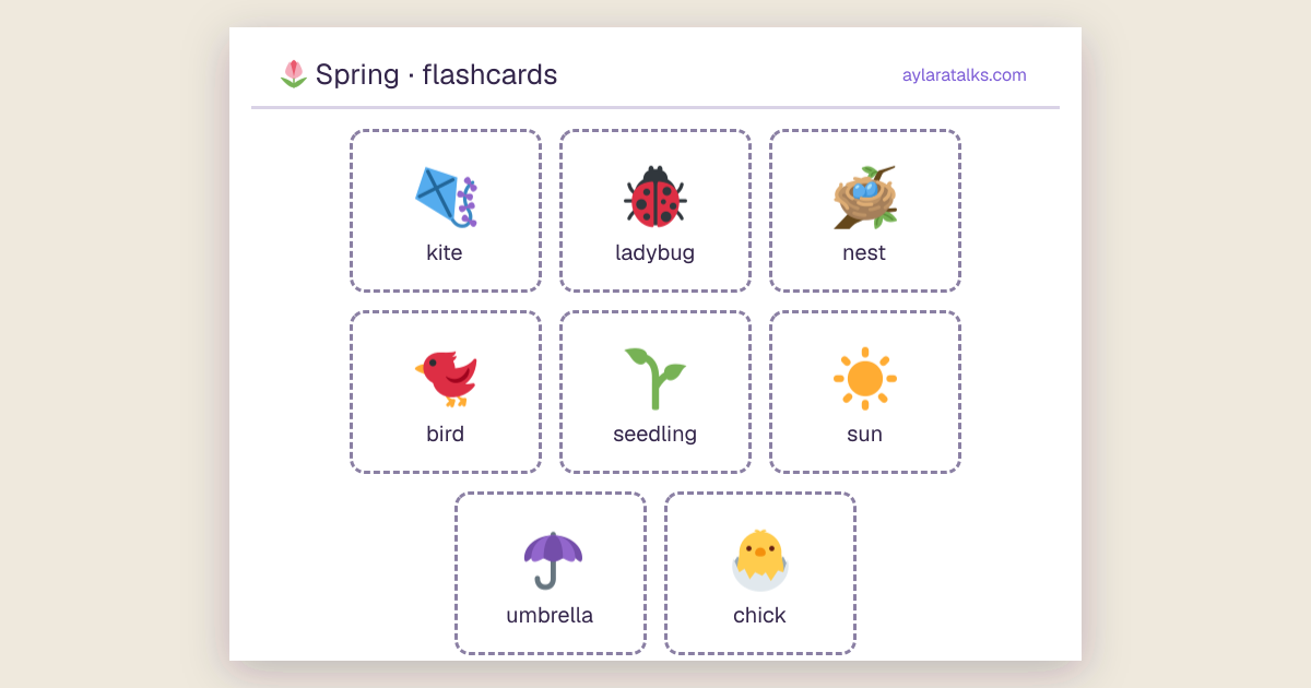 Spring · Flashcards